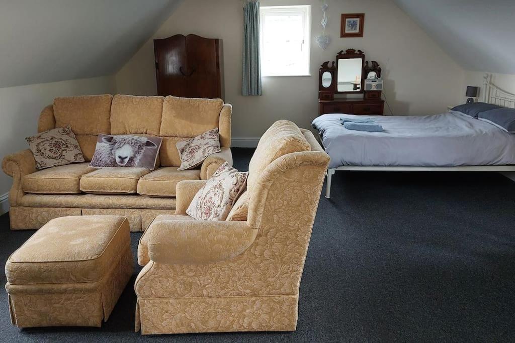 Farm Loft Apartment Shepton Mallet Luaran gambar